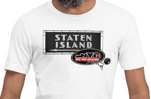 SHORT SLEEVE TEE SHIRT (uniSex) : STATEN ISLAND (classic)