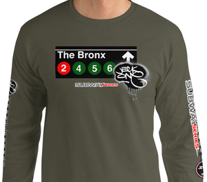 LONG SLEEVE TEE  (uniSex) :THE BRONX -(2020 upgraded classic)