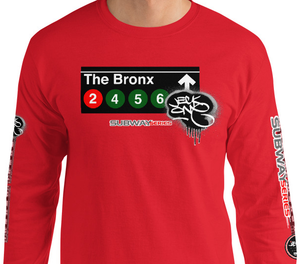 LONG SLEEVE TEE  (uniSex) :THE BRONX -(2020 upgraded classic)