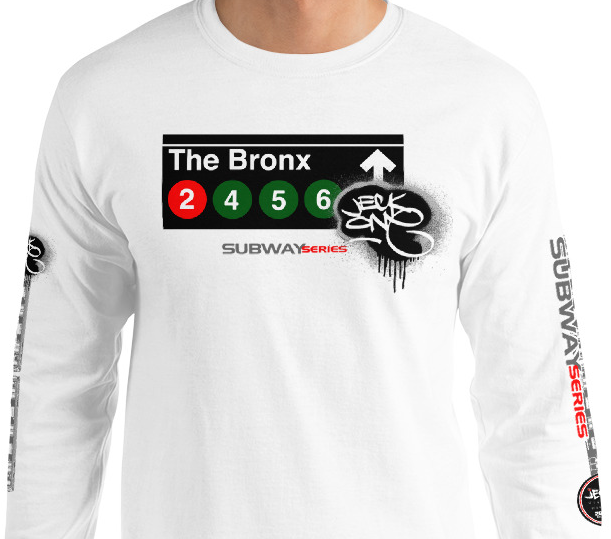 LONG SLEEVE TEE  (uniSex) :THE BRONX -(2020 upgraded classic)