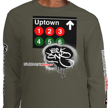 LONG SLEEVE TEE  (uniSex) : UPTOWN -(2020 upgraded classic)