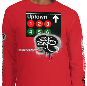 LONG SLEEVE TEE  (uniSex) : UPTOWN -(2020 upgraded classic)