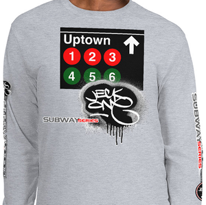 LONG SLEEVE TEE  (uniSex) : UPTOWN -(2020 upgraded classic)