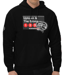 HOODIE (uniSex) : UPTOWN & THE BRONX -(2020 upgraded classic