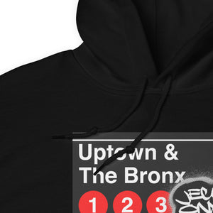 HOODIE (uniSex) : UPTOWN & THE BRONX -(2020 upgraded classic