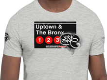 SHORT SLEEVE TEE  (uniSex) : UPTOWN & THE BRONX -(2020 upgraded classic)