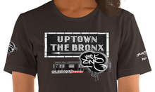 SHORT SLEEVE TEE  (uniSex) :  UPTOWN & THE BRONX (tiled) -(2020 upgraded classic)