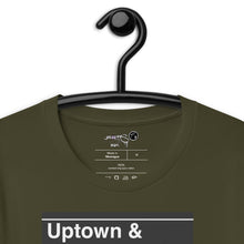 LONG SLEEVE TEE  (uniSex) : UPTOWN & THE BRONX -(2020 upgraded classic)