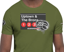 SHORT SLEEVE TEE  (uniSex) : UPTOWN & THE BRONX -(2020 upgraded classic)