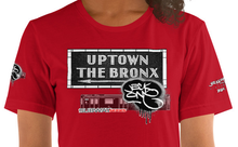 SHORT SLEEVE TEE  (uniSex) :  UPTOWN & THE BRONX (tiled) -(2020 upgraded classic)