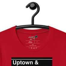 SHORT SLEEVE TEE  (uniSex) : UPTOWN & THE BRONX -(2020 upgraded classic)