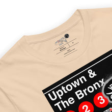 LONG SLEEVE TEE  (uniSex) : UPTOWN & THE BRONX -(2020 upgraded classic)