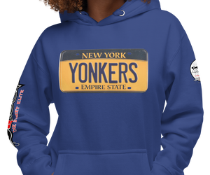 HOODIE (uniSex): YONKERS  -VanityPlate