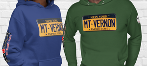 HOODIE (uniSex): MT. VERNON -VanityPlate