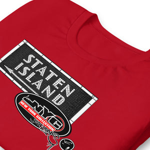 SHORT SLEEVE TEE SHIRT (uniSex) : STATEN ISLAND (classic)